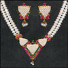 Gorgeous Emerald and Ruby Pearl Set - Click here to View more details about this Product